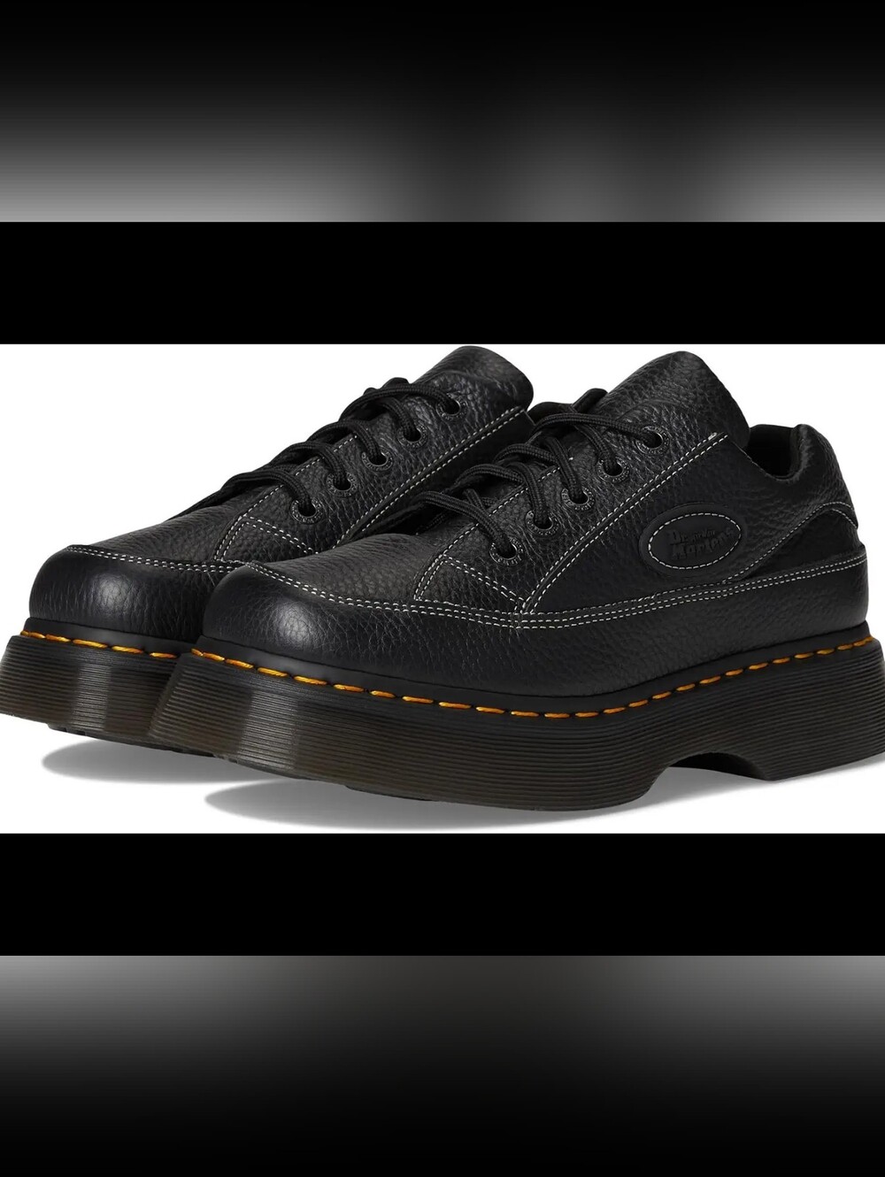 Dr. Martens Buzz 5-Eye Milled Napa Leather Shoes - Picture 4 of 5